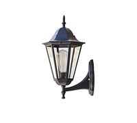 MOCHAMIK Vintage Wall Lamp Antique Wall Lantern Outdoor Waterproof Rustproof Indoor Home Retro Lamps E27 Indoor Wall Lighting Fixtures Die-cast Aluminum Frosted Glass Bracket Light Interesting