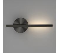 MOCHAMIK Wall Lamps Sconces Bedside Wall Lighting Led Brass Wall Sconce, Wall Lights for Bathroom Living Room Bedroom, 4W 3 Color Temperatures Indoor Wall Mounted Lamp, 11.8''-Gold(Noir)