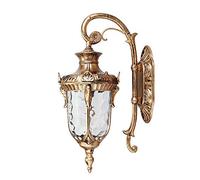 MOCHAMIK Wall Lamps Sconces IP55 Waterproof Retro Outdoor Indoor Wall Lantern Down Exterior Wall Sconce Fixture Light for Courtyard(Black-h:62cm)