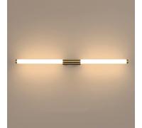 MOCHAMIK Wall Lamps Sconces LED Mirror Front Light Linear Bathroom Vanity Lamp Makeup Picture Display Wall Lighting Cool White 6000K Mirror Lights(59cm)