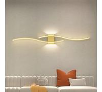 MOCHAMIK Wall Lamps Sconces LED Wall Sconces Indoor Dimmable Wall Lighting Wall Decor Vanity Lamps 24W/28W/35W/40W Linear(B,80CM-28W)