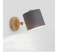 MOCHAMIK Wall Lamps Sconces Solid Macarons Color Straight Corridor Bedroom Bedside Sconce Lamp(Bianco)