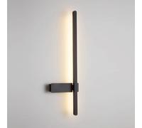 MOCHAMIK Wall Lamps Sconces Sturdy Background Linear Sconce Lamp Led Long Strip Wall Lights Aluminum Mounted Indoor Bedside Decoration Light for Bedroom Living Room Corridor Stairs/K/60Cm-60Cm-K