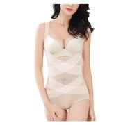 MOCHAMIK Women One-Piece Bodysuit Breathable Tummy Control Shapewear Postpartum Belly-up Hip-Breasted Corset