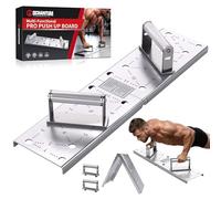 Mochantum 11-in-1 Stainless Steel Push Up Board, 600 lb Capacity