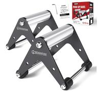 Mochantum Push Up Bar - Heavy-Duty Stainless Steel Pushup Stands with Non-Slip Base,660 lb Capacity,Portable Home Gym Equipment for Strength Training and Floor Workouts,Black