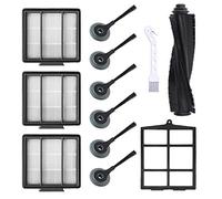 Mochenli Brushes Accessories Replacement Part for Shark ION Robot Vacuums RV700, RV720, RV750, RV750C, RV755 (2Filters & 6 Brushes)