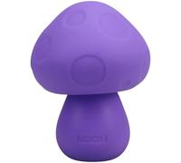 Mochi Mushroom Vibe - Purple 10-Function Soft Silicone Mini Vibrator | Waterproof Rechargeable Quiet Clitoral Massager for Discreet Pleasure - for Adults Only