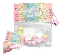 Mochi Squishy Lying Duck - Adorable Soft Fidget Toy for Stress Relief, Adult Party Accessories & Sensory Focus