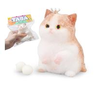 Mochi Squishy Toys, Cute Squishy Crown Cat - Royal-Themed Fidget for Focus, Stress Relief & Party Prizes