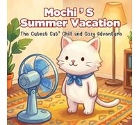 Mochi Summer Vacation: The Cutest Cat's Chill and Cozy Adventure: 50 Bold and Easy Illustrations Perfect For Relaxation and Creativity (Perfect for all ages!)