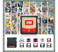 MOCINNA 【2024 Newest】 208mm 1 Super Combo Game Cartridge, Retro Game Pack Card Compilation with 208 Games for 3DS, DS, DSL, DSi, 2DS