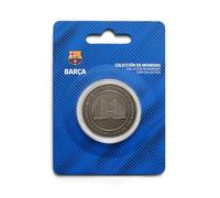 MOCIWORLD - FC Barcelona Special Edition Collection, Official Weapon, La Masia Embossed Engraving, Nickel, Official Product, Gift Box, Football Collector