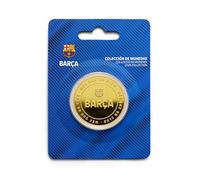 MOCIWORLD FC Barcelona, special edition with Barça crest and relief, collector's copy, gold, official product