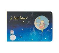 MOCIWORLD - The Little Prince's Notebook with 3D cover - Hardcover with fabric back finish - 60 blank pages - Color: blue - Format: A5