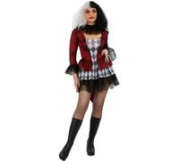 Mock Jacket with Attached Top, Skirt & Neck Cuff Women's Costumes NEW