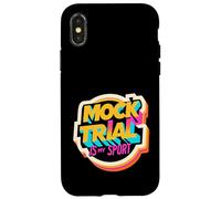 Mock Trial Is My Sport Law School Debate Lawyer |- Case for iPhone X/XS