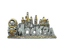 Mockba Moscow Russia Refrigerator Magnet 3D Travel Sticker Souvenirs Collection,Home & Kitchen Decoration,Russia Fridge Magnet from China