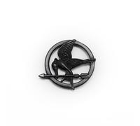 Mockingjay Brooch from Hunger Games Replica, Magnetic Closure, Mockingjay Pin, Badge for T-Shirt (Mockingjay - Black)