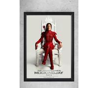 Mockingjay Part 2, 2014 Film Movie Classic A4 Black Framed Wall Art Print 31 x 23 cm Jennifer Lawrence American dystopian action film hunger games