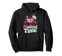 Mocktail Time Tropical Alcohol Free Party Pullover Hoodie