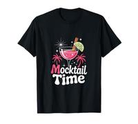 Mocktail Time Tropical Alcohol Free Party T-Shirt