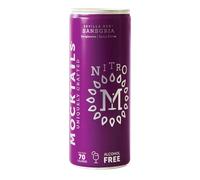 Mocktails Seville Red Sansgria - Alcohol Free Cocktail, Case of 6 Cans