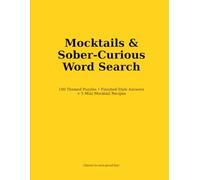 Mocktails & Sober-Curious Word Search