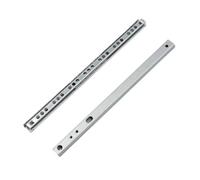 MOCNT 1 Pair (2 Piece) Heavy Duty 17mm Drawer Runners 310mm Drawer Rail Runners Ball Bearing Steel Drawer Slides Cabinet Sliding Full Extension Kitchen Desk Rail Runners