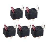 MOCNT 5Pcs 12V 40A Car Fuse Relay Heavy Duty Auto ON/OFF Fused Relay 5Pin SPDT Automotive Relay Switch ATO/ATC Blade Fuse Relays Open Close Relay Electrical Contact Relay