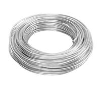 MOCNT Car Brake Pipe 1/4" Brake Pipe Silver Zinc Coated Steel Tubing Car Brake Pipe Line Fuel Hose Tubing Auto Replacement Brake Line Kit Oil Coil Tube Piping Length 32.8FT