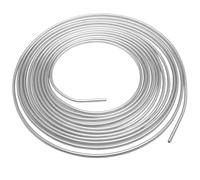 MOCNT Car Brake Pipe 3/16" Silver Zinc Coated Steel Tubing 25ft