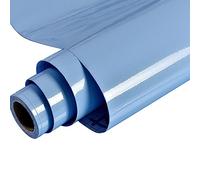 MOCNT Glossy Self Adhesive Wallpaper 60cm x 5m Sticky Back Vinyl Wrap Cabinets Kitchen Sticker Waterproof Oilproof Furniture Stickers Removable Vinyl Film Cover Wardrobe Blue