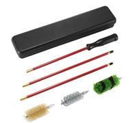 MOCNT Gun Cleaning Kit Clean Mops Brushes Gun Barrel Brush Tool Brass Tip Adapter Rods for Shotgun Cleaning 410 Gauge Shotgun Maintenance Set