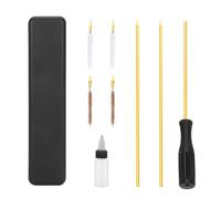 MOCNT Gun Cleaning Kit Gun Clean Mops Brushes Gun Barrel Brush Tool Brass Rods for Rifle Airsoft Pistol Handgun for .177Cal .22Cal .17Cal Gun Maintenance Set Oil Bottle