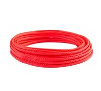 MOCNT PET Expandable Braided Sleeving Wire Braided Sleeve Cable Management Flexible Insulated Sheath Sleeve Loom Tubing Cable Tidy Protection Wrap Cover Red 6mm 10Meters