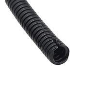MOCNT Split Loom Wire Auto Split Loom Tubing Wire Conduit Polyethylene Corrugated Flexible Tube Cable Management Sleeve Protection Pipe Cable Tidy Organiser 7mm 5meter