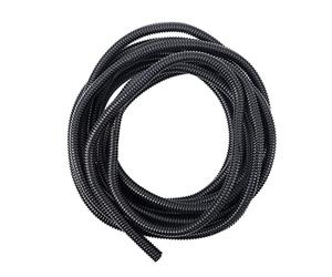 MOCNT Split Loom Wire Auto Split Loom Tubing Wire Conduit Polyethylene Corrugated Flexible Tube Cable Management Sleeve Protection Pipe Cable Tidy Organiser 10mm 5meter