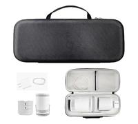 Mocoli Carrying Case for Projector, Protective Case for Samsung The Freestyle Projector and Battery Base Eva Hard Shell Protective Box Portable Travel Storage Bag Shockproof Black 37.5x15.5x12cm