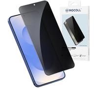 MOCOLL for Galaxy S25 Privacy Screen Protector Tempered Glass,Full Coverage Anti Spy [100% Fingerprint Unlock]