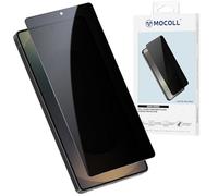 MOCOLL for Galaxy S25 Ultra Privacy Screen Protector Tempered Glass,Full Coverage Anti Spy [100% Fingerprint Unlock]