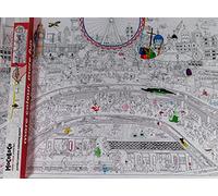 MoCoLoCo Jumbo City of London Colouring Poster