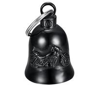 MOCY BELL - Motorcycle bell Bécane Lucky charm Stainless Steel Black titanium