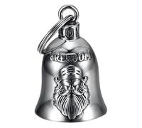 MOCY BELL - Motorcycle bell FREEDOM Guardian Gremlin Mocy Bell Stainless Steel Silver