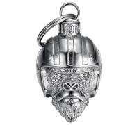 MOCY BELL - Motorcycle Bell Mocy Bell Monkey Biker Stainless Steel Chrome