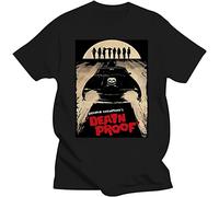 Mod.4 Death Proof Stuntman Mike Car Skull Quentin Tarantino Retro Vintage Movie Driving School Camiseta T-Shirt Black L