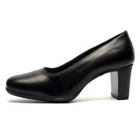 Mod Comfys Abbey Memory Foam Heels Womens Shoes | Slip On Shoes | Black | UK Size 4
