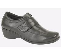 Mod Comfys Alyssa Leather Womens Shoes Trainers, Size 6 In Black
