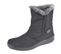 Mod Comfys BIANCO Zip Snow Boots Black UK 9