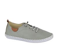 Mod Comfys Erin Leather Womens Comfort Shoes | Slip On Shoes | Mint Green | UK Size 7